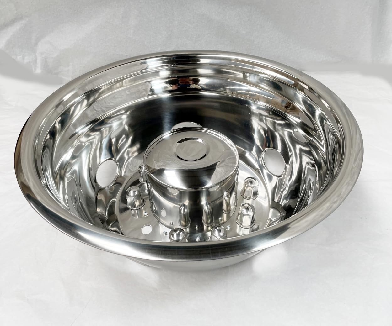 19.5″ 10 Lug Dual Wheel Simulators Hubcaps for 2008-2025 Dodge Ram 4500/5500