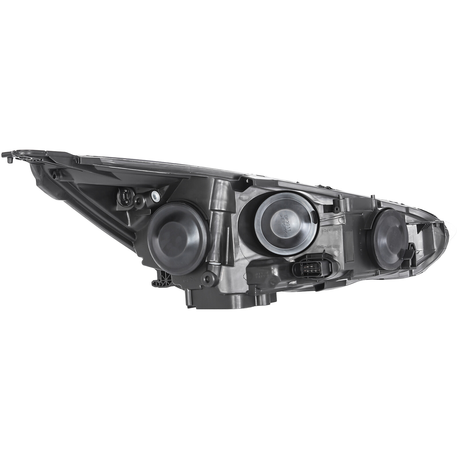 For 2015-2018 Ford Focus Headlights Assembly OE Style Halogen Chrome Amber 15-18