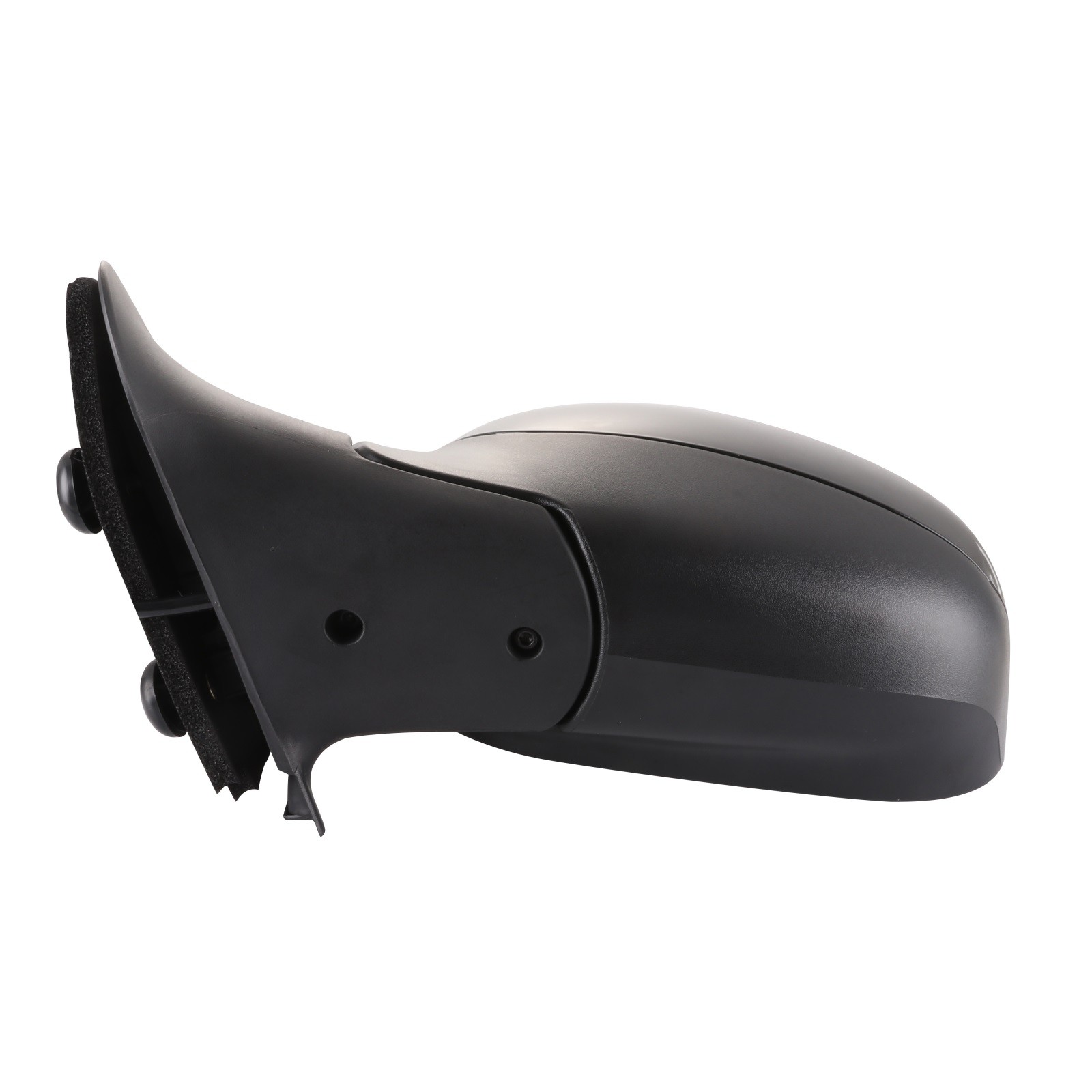 View Mirror Compatible With 1997-04 Ford F-150 Left Side Power Manual Fold Black
