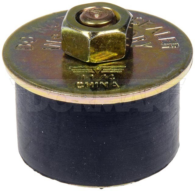 Dorman 02601 Rubber Expansion Plug 1-1/4 In. – Size Range 1-1/4 In. – 1-3/8 In.