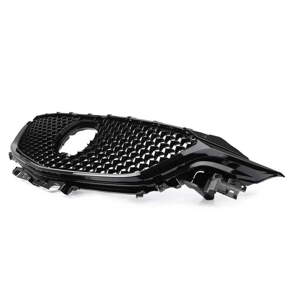 Fit For Mazda 6 2017 2018 Black Front Bumper Grille Mesh Honeycomb Air grill