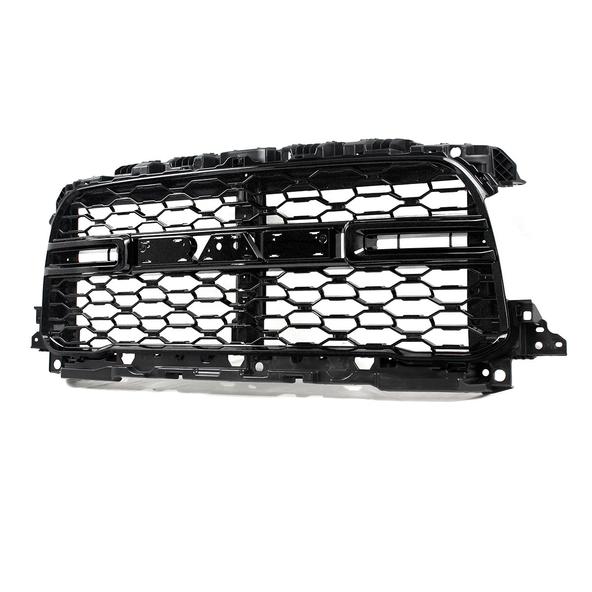Painted PXJ Diamond Black Grille For 2019-2024 Ram 2500 3500 4500 HD Tradesman