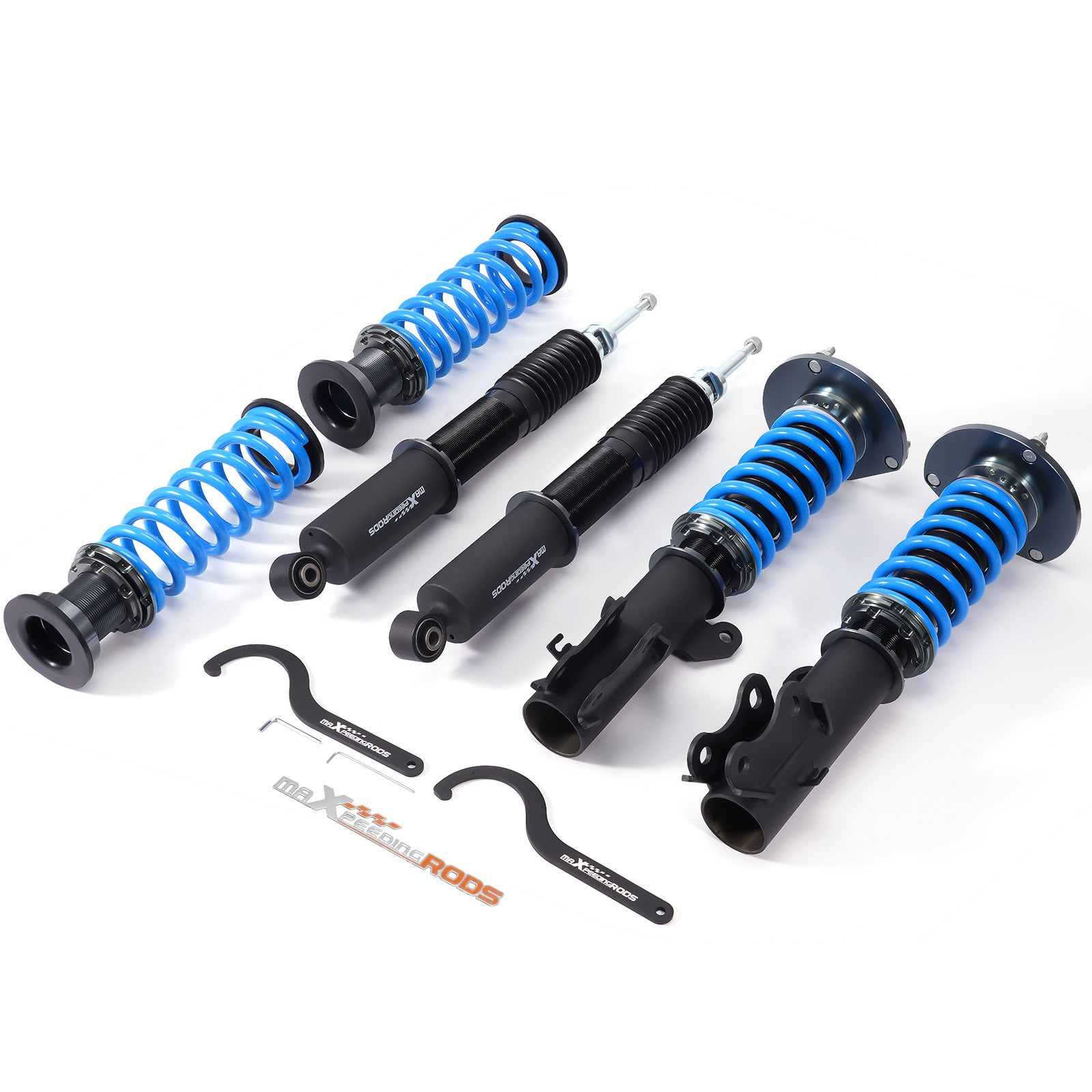 MaXpeedingrods T6 Coilovers 24 Level Lowering Coils For Chevy Cruze 2016-19