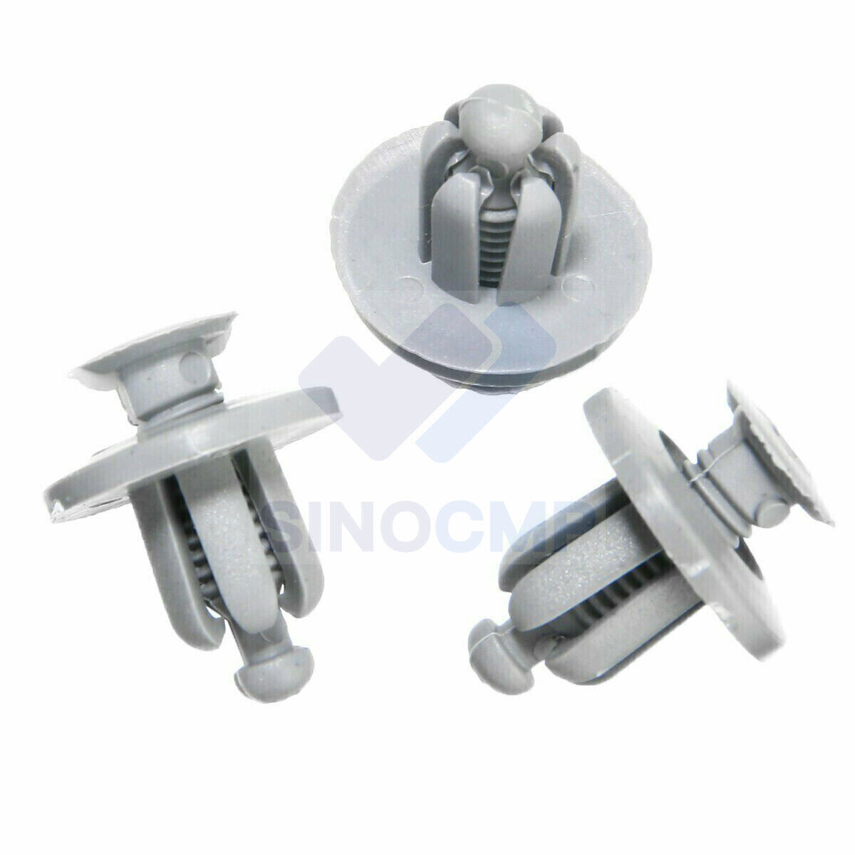 100PCS Clips Kit Trunk Screws Rivets Car Bumper Fender Auto Plastic Fastener