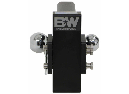 B&W Tow & Stow 2-Ball Mount 2″ Hitch 5″ Drop 5-1/2″ Rise 10K Black FREE SHIPPING