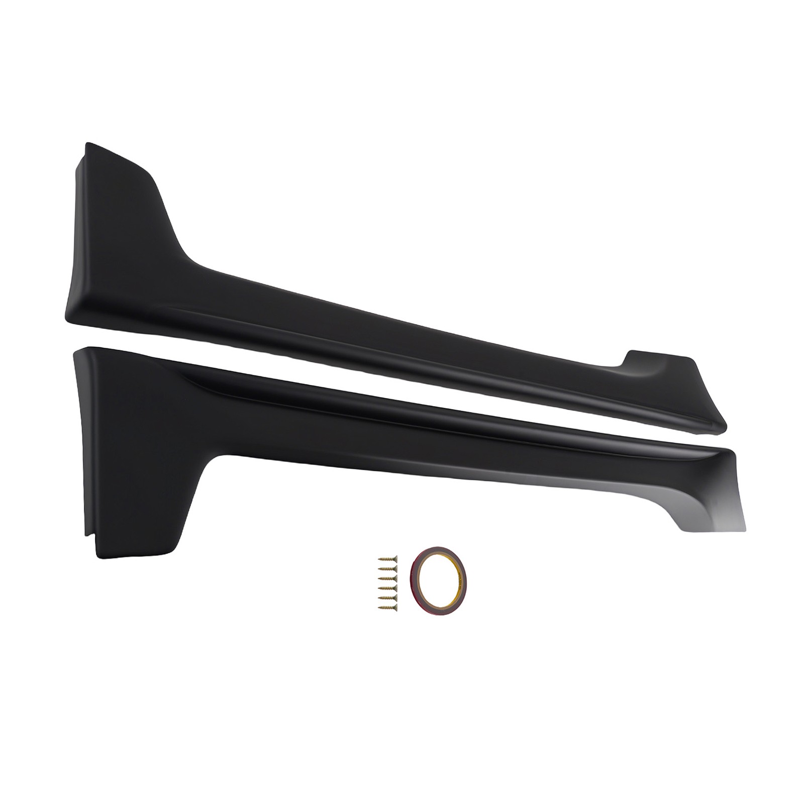 Side Skirt Kit for Subaru BRZ Toyota 86 Scion FR-S 2012-21 Black ABS Plastic