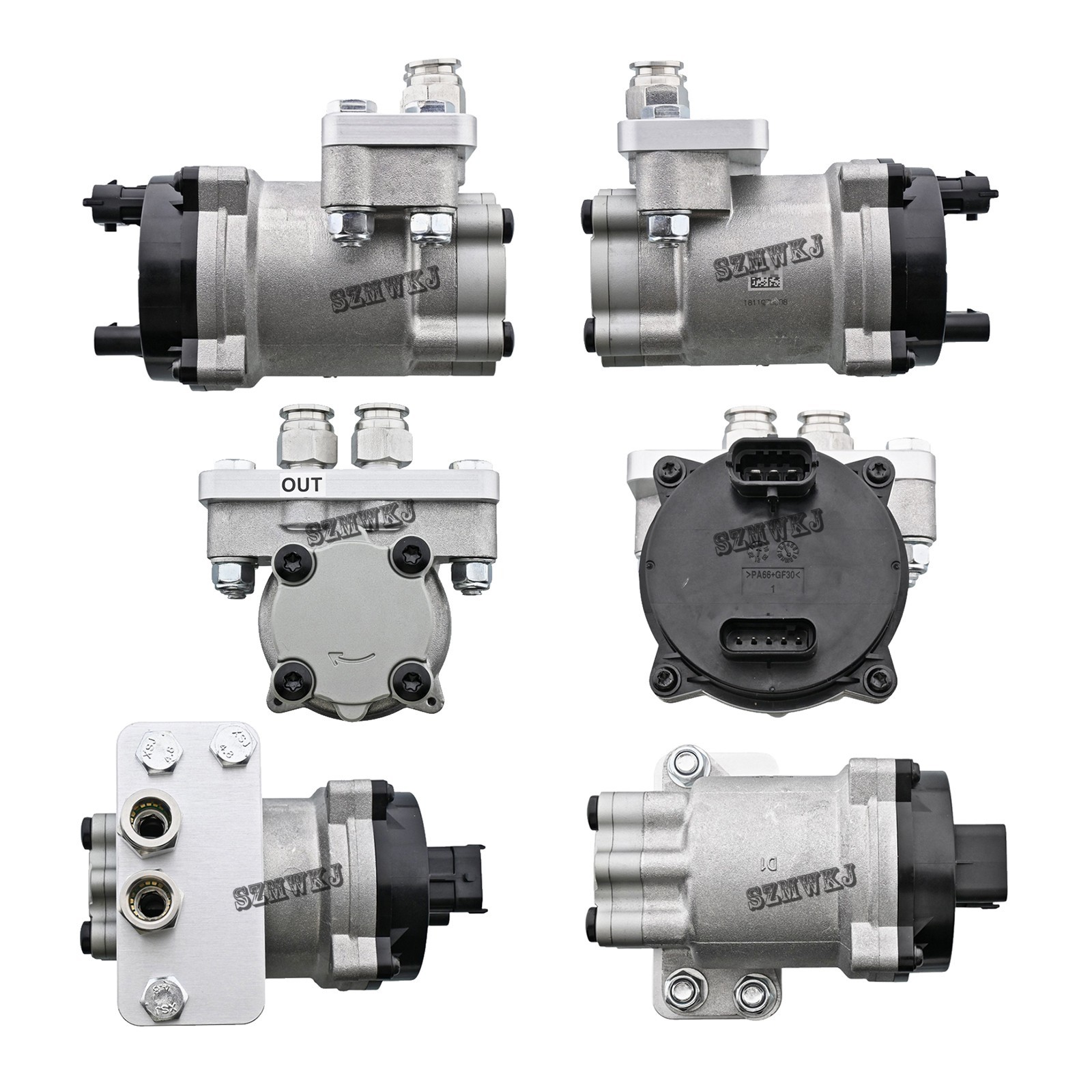 Brushless Motor Gerotor Pump DC 12V 15L/Min 2.5Mpa Low Noise High Power Oil Pump