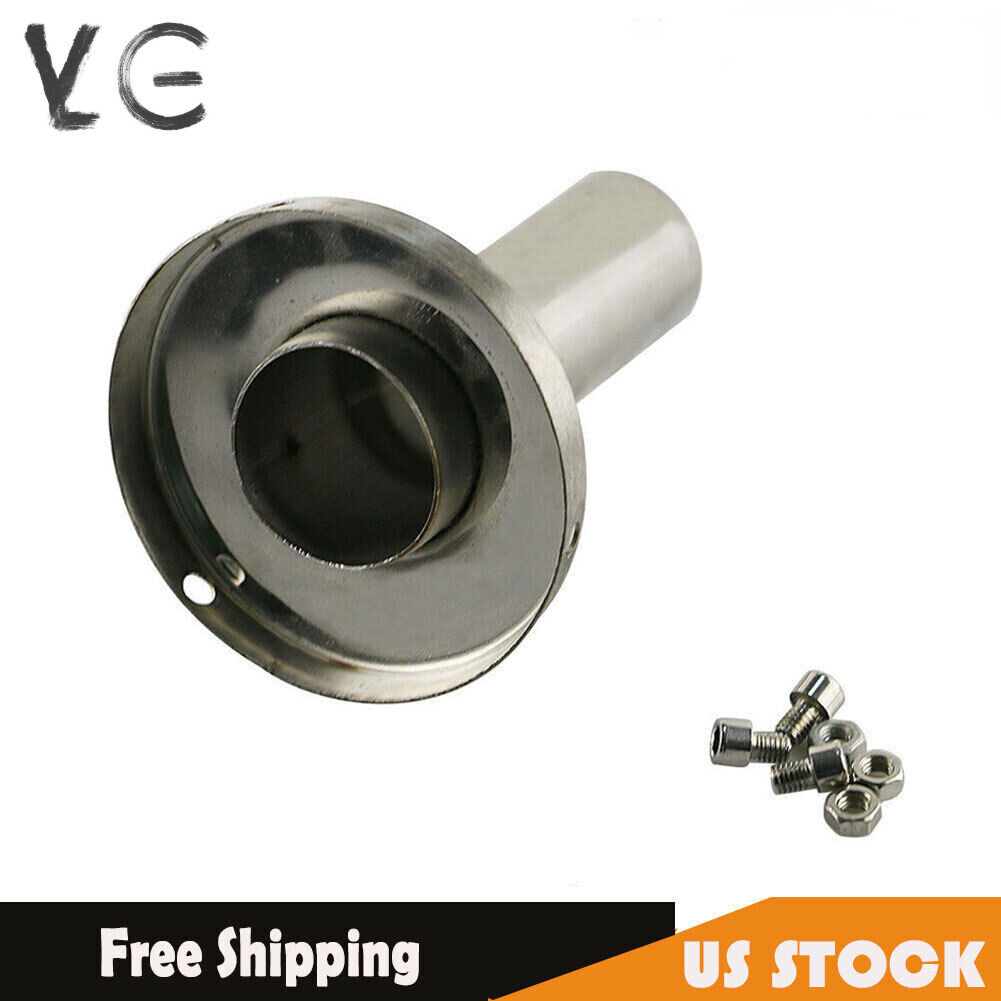 For 3” Stainless Round Exhaust Muffler Universal Removable DB-Killer Silencer