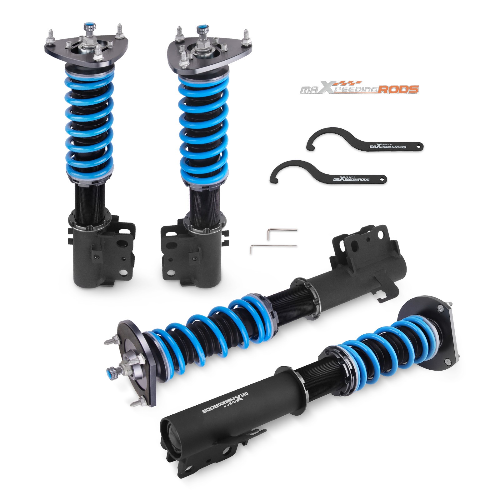 MaXpeedingrods 24 Step Adjustable Coilovers Kit for Subaru Legacy 1993–1999