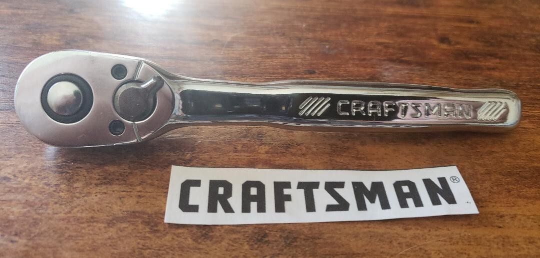 CRAFTSMAN 72-Teeth 1/4-in Drive Quick-Release Standard Ratchet (CMMT81747)