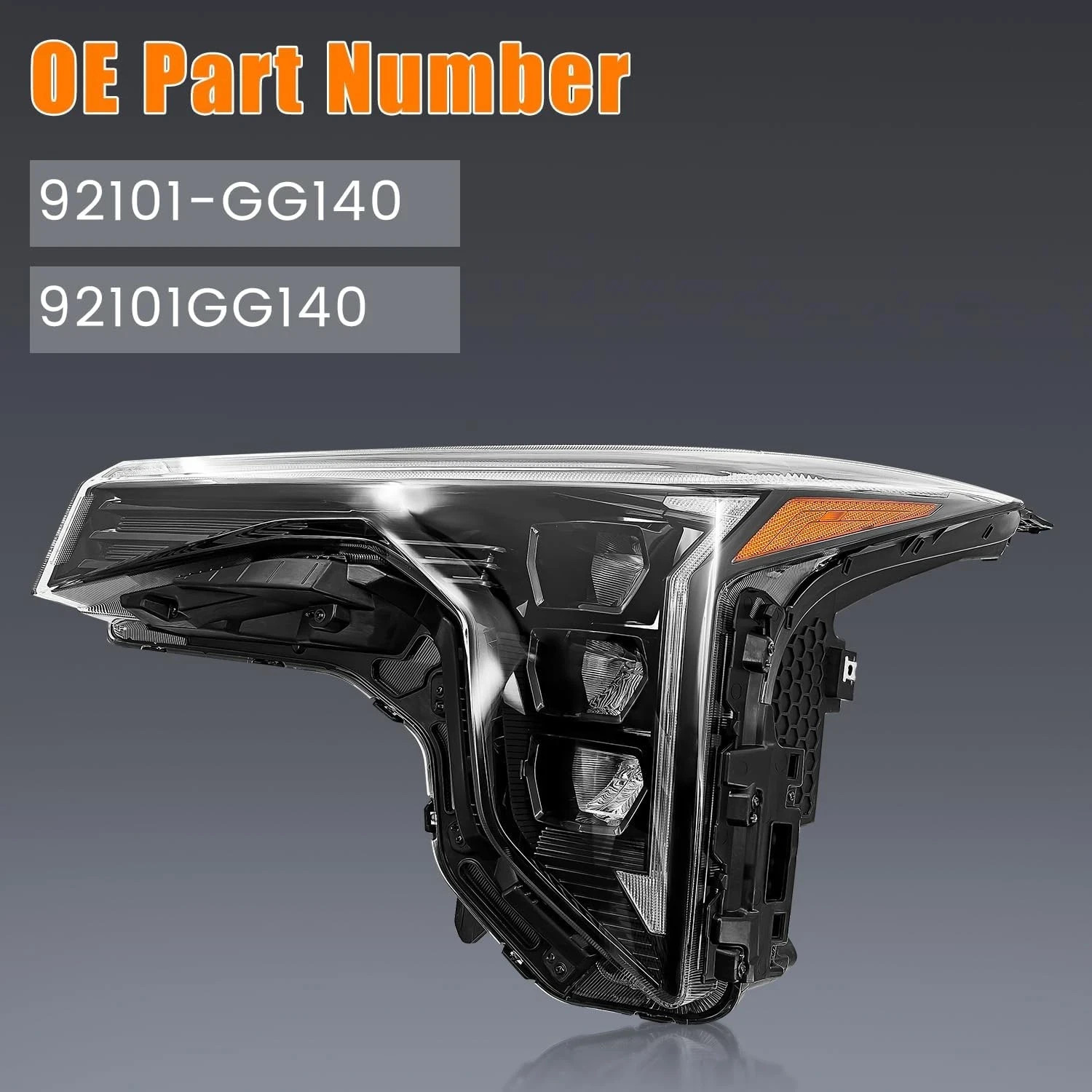 Right Passenger & Left Driver LED Headlight Headlamps For 2025-26 Hyundai KIA K4