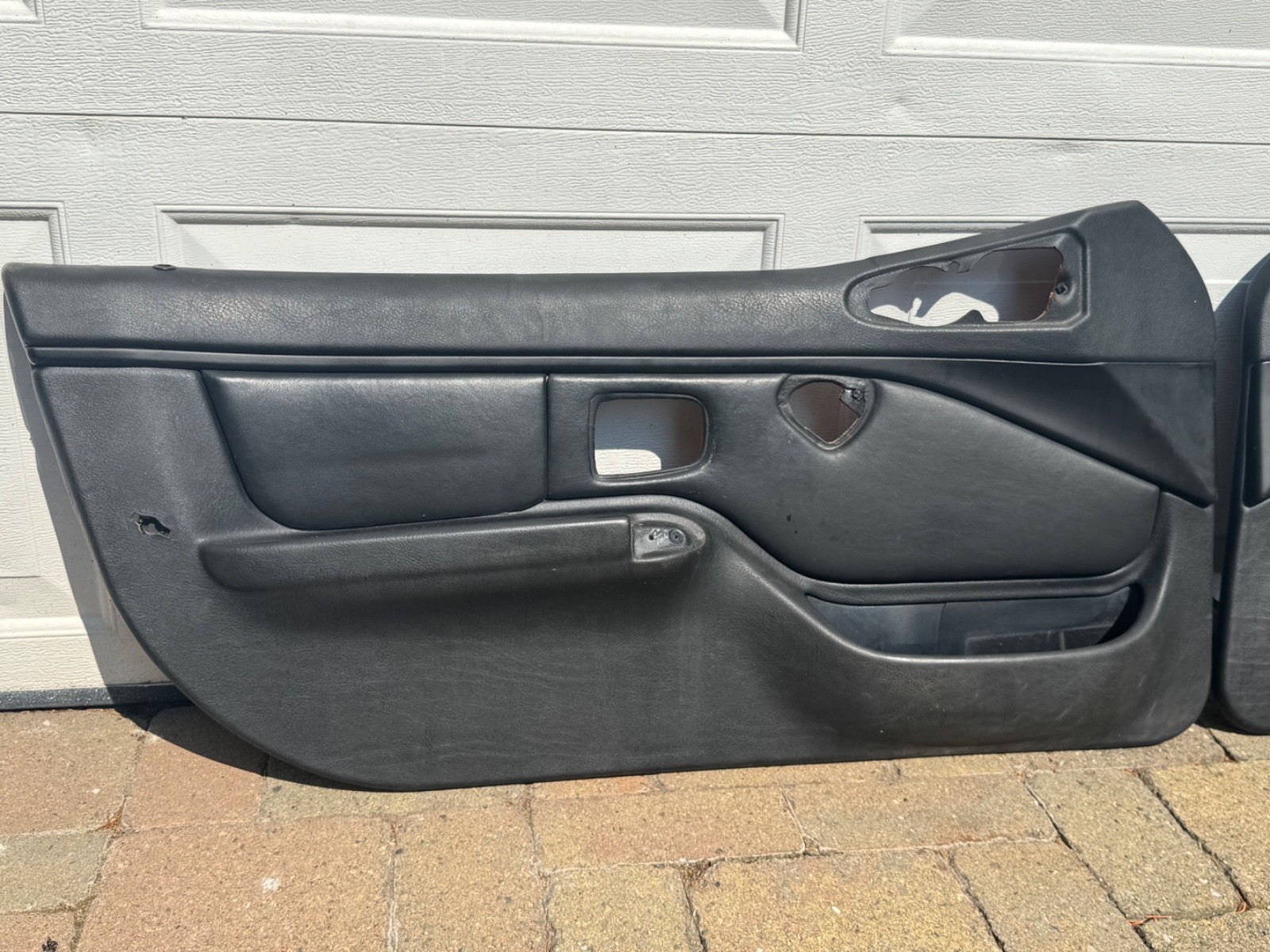 BMW Z3M Roadster Interior Door Panel Trim Black/Black Set Left + Right 96-99 OEM