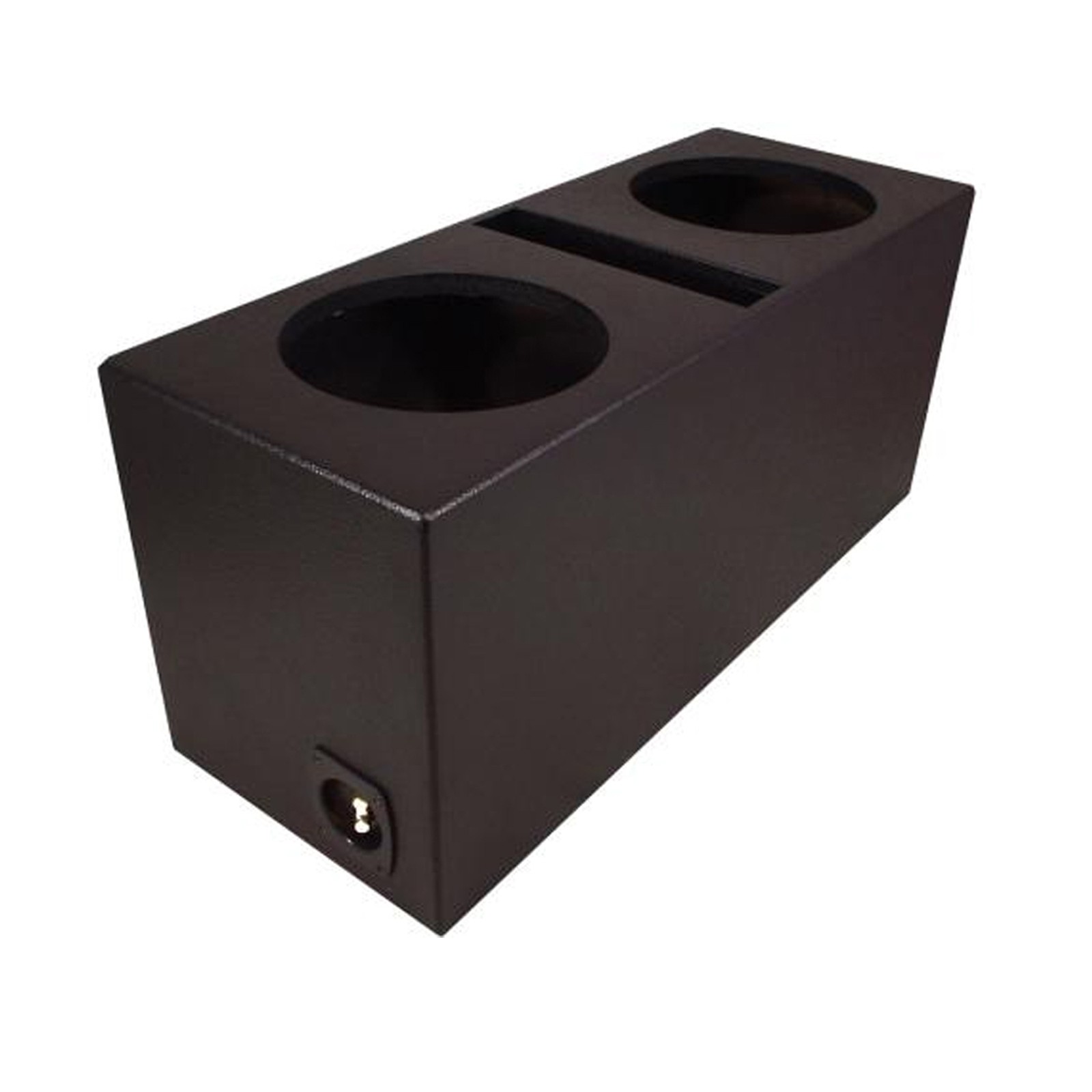 Car Audio Bed Lined Ported Dual 15 Sub Box Stereo Speaker Subwoofer Enclosure