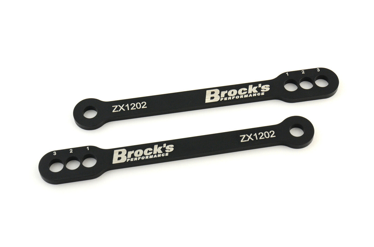 2005-2025 Kawasaki ZX-6R Brock’s Performance 3-Position Lowering Link Set