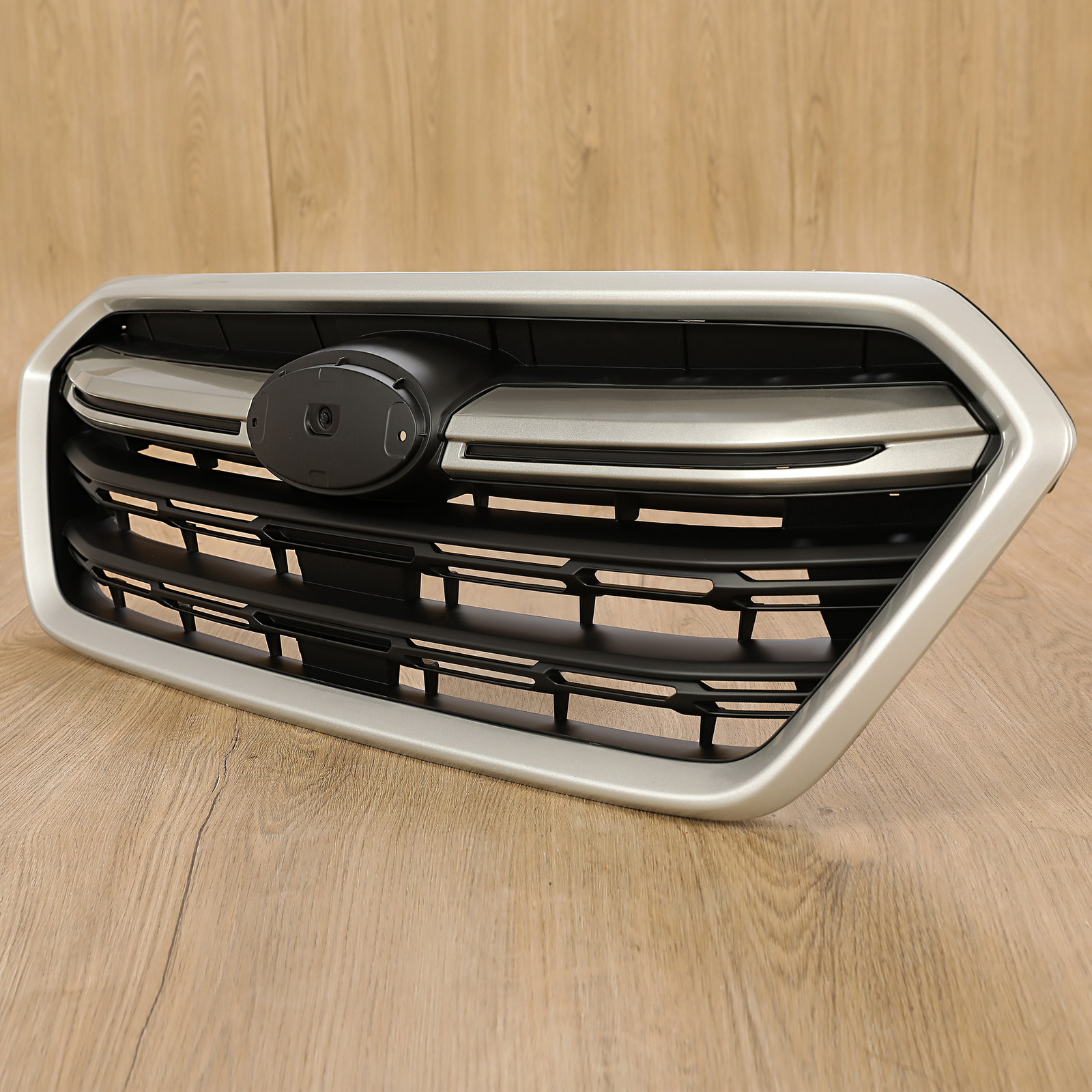 Front Upper Grille Black Painted Replacement For Subaru Outback 18-19 SU1200172