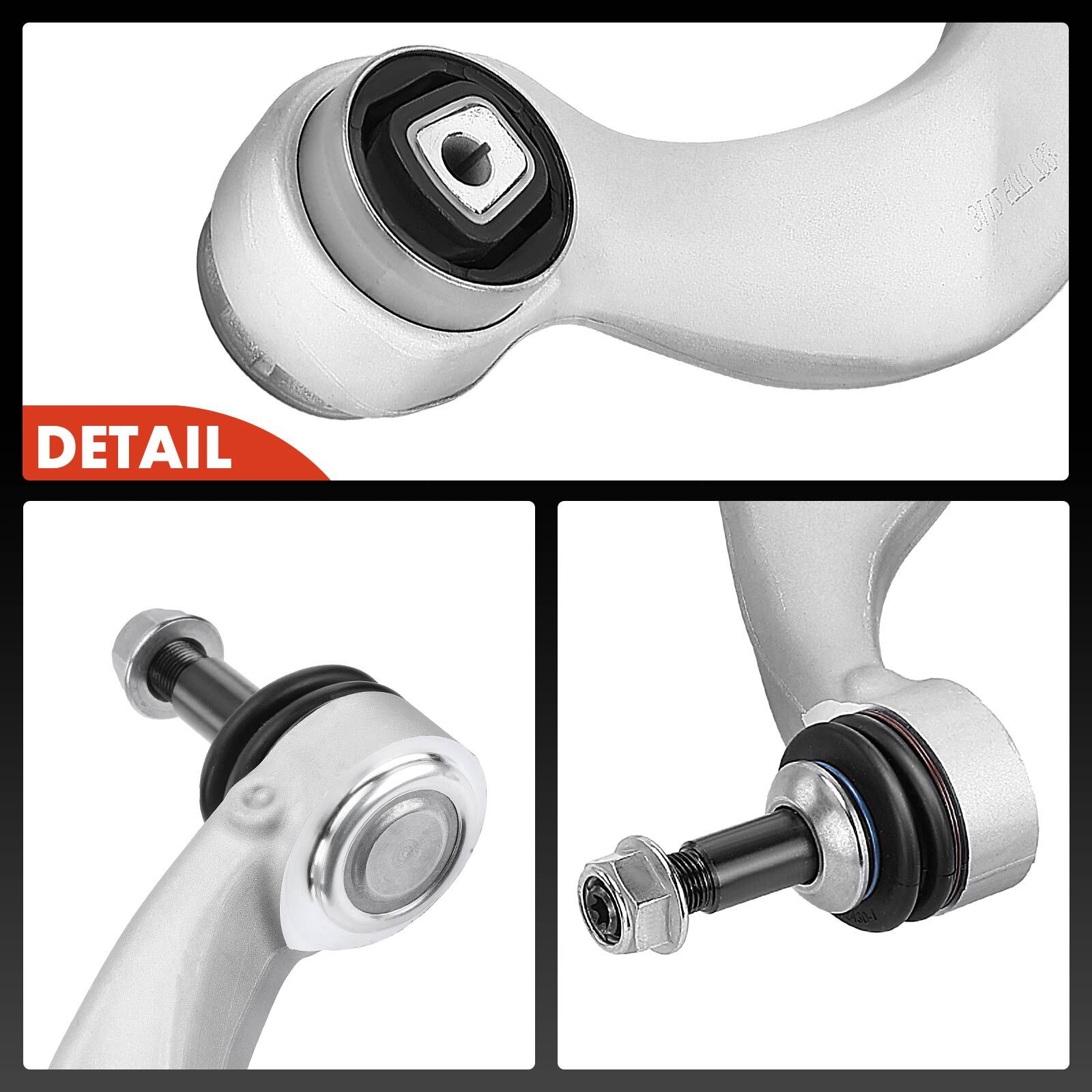 2Pcs Front Lower Forward Control Arm w/ Ball Joint for BMW 535i 650i 750i xDrive
