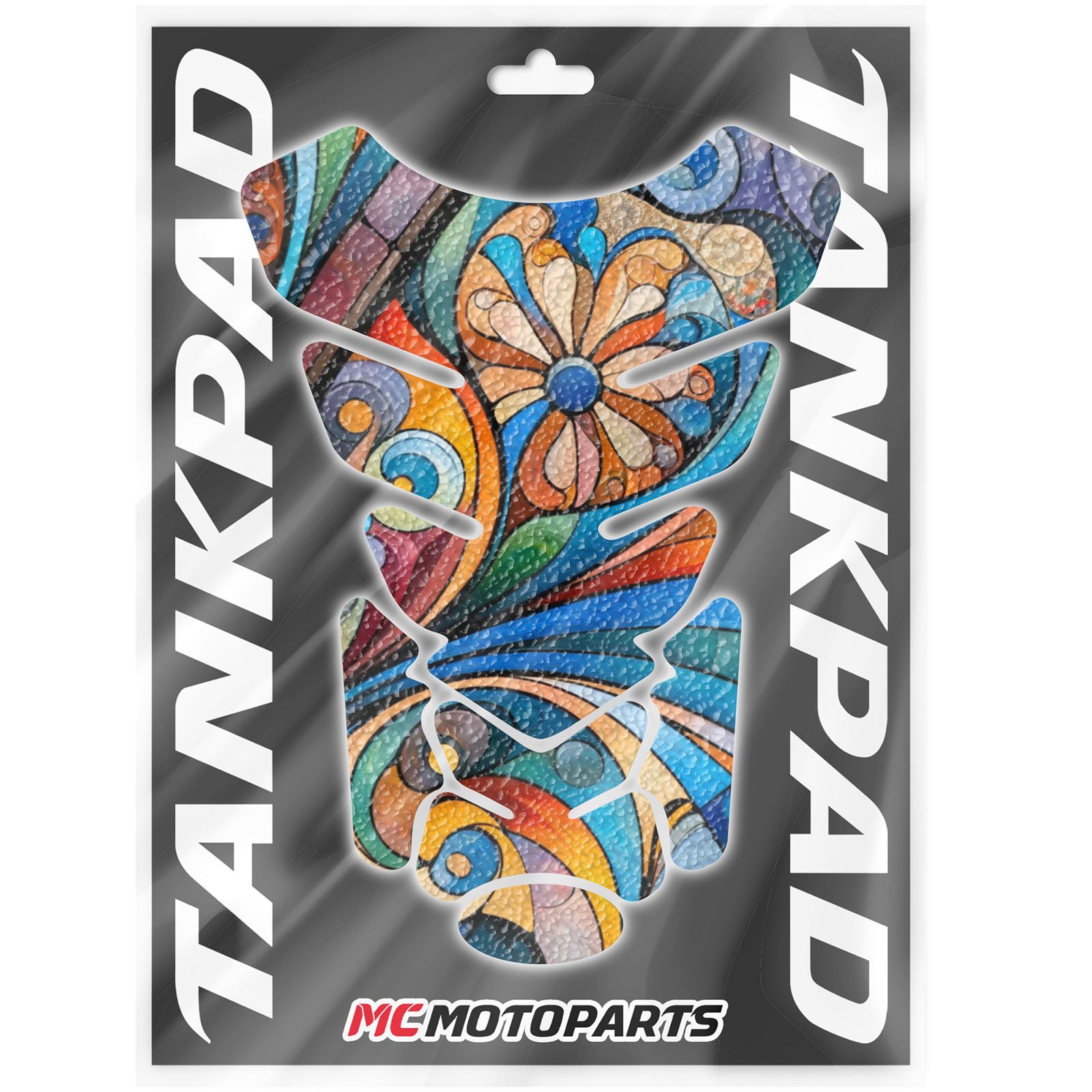 Colorful Abstract Art Motorcycle Tank Pad Bike Tank Protector #TP117