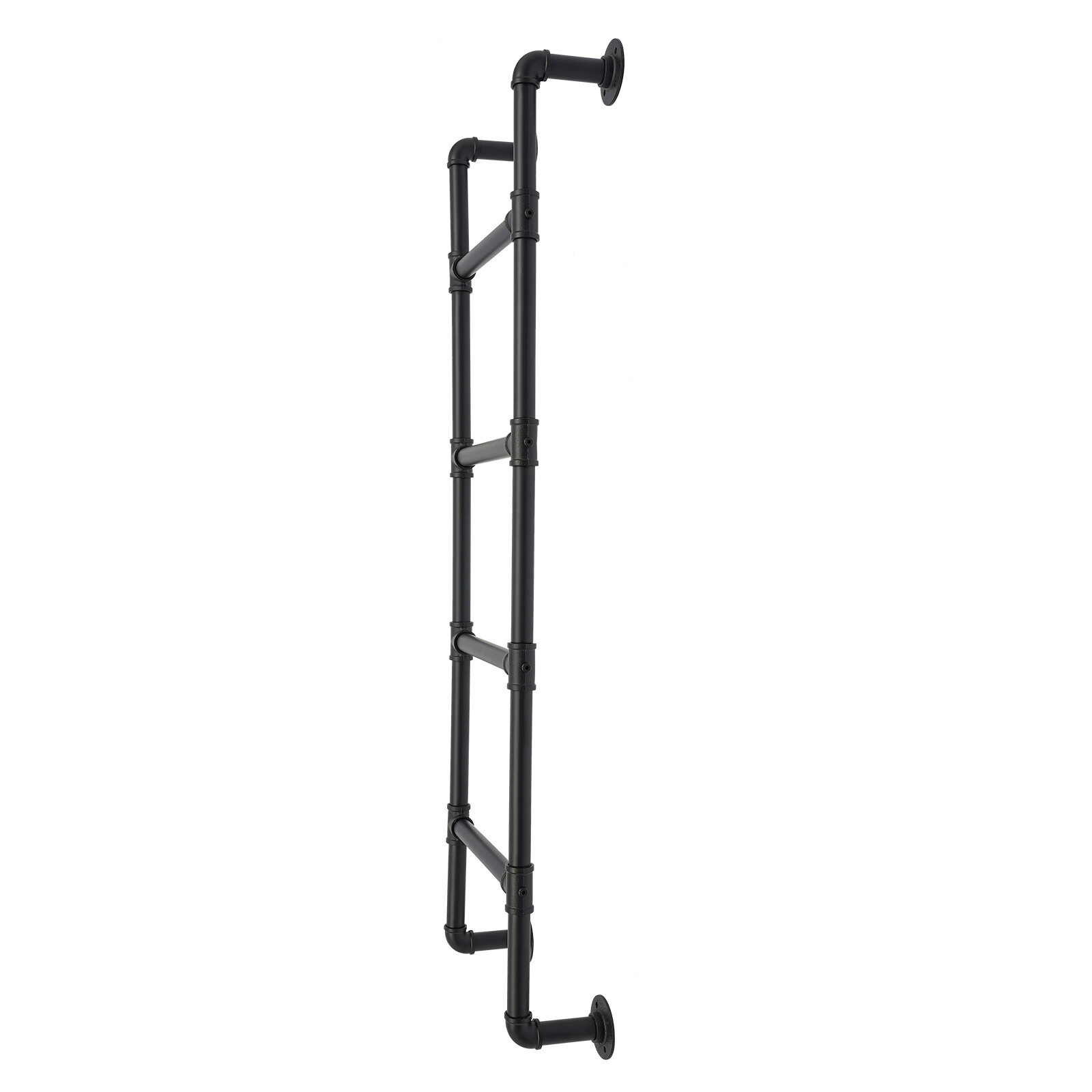 Retro Dormitory Special Climbing Ladder Thickened Metal Fixed Wall Step Ladder