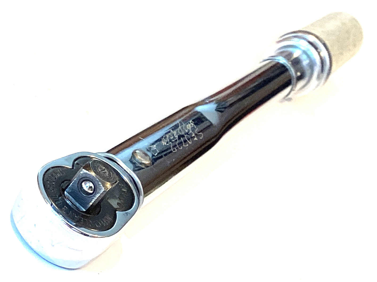 Snap On QJR2100E 3/8” Drive Adjustable Click Type Torque Wrench 15 To 100 Ft Lbs
