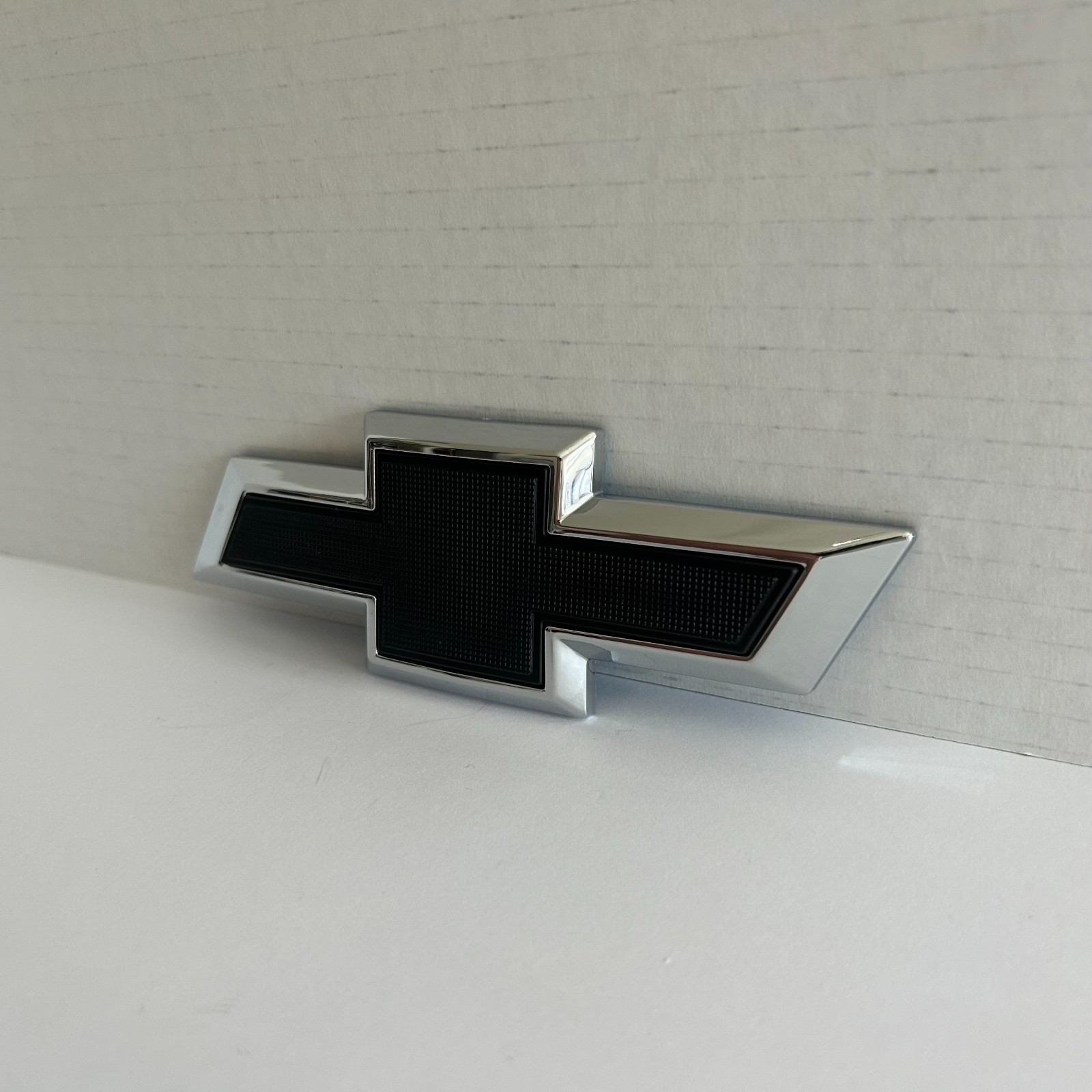 Chevy Camaro 2014-2024 Rear Trunk Emblem Matte Black Bowtie Logo Badge