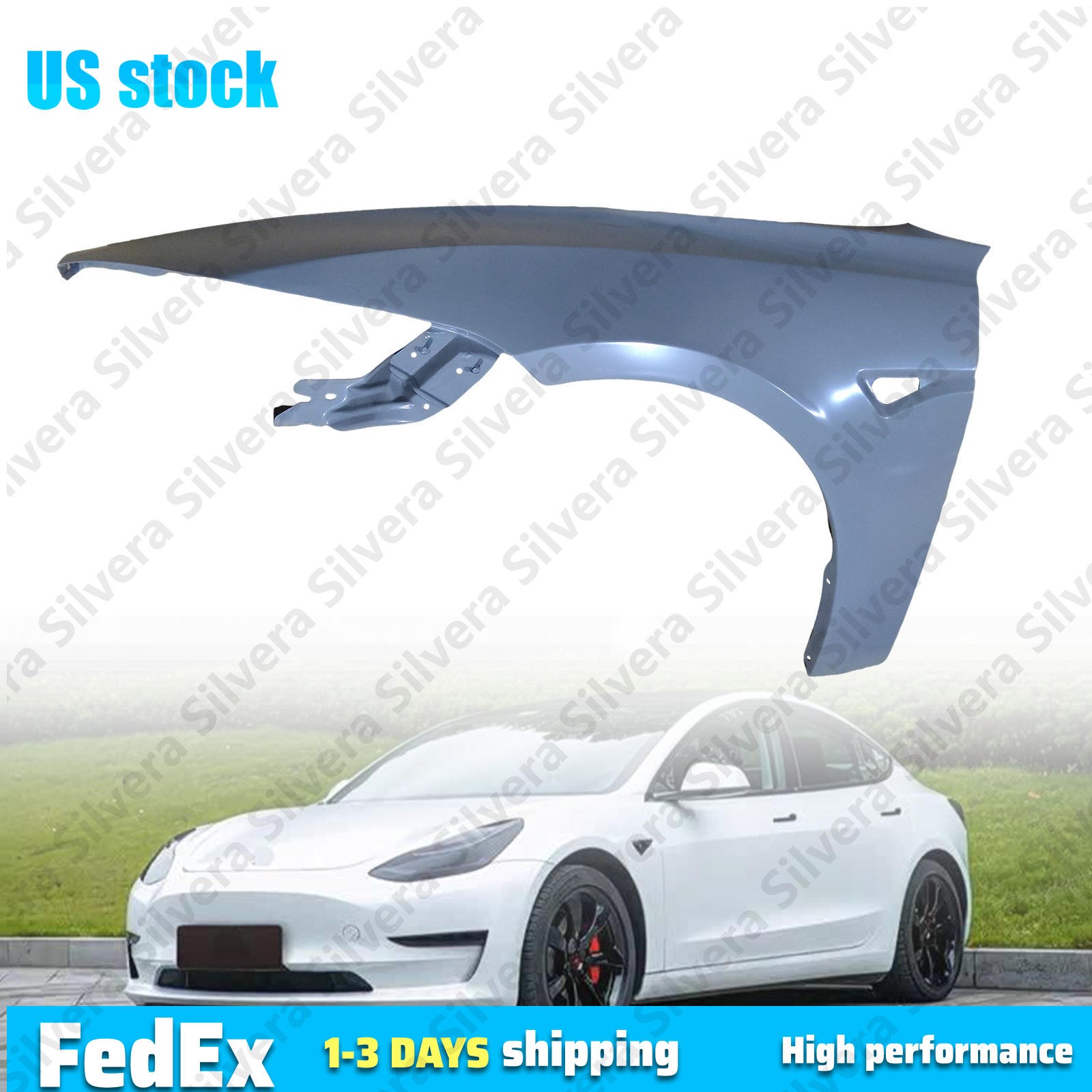 For 2024-2025 Tesla Model 3 Left Front Fender Driver Side Left