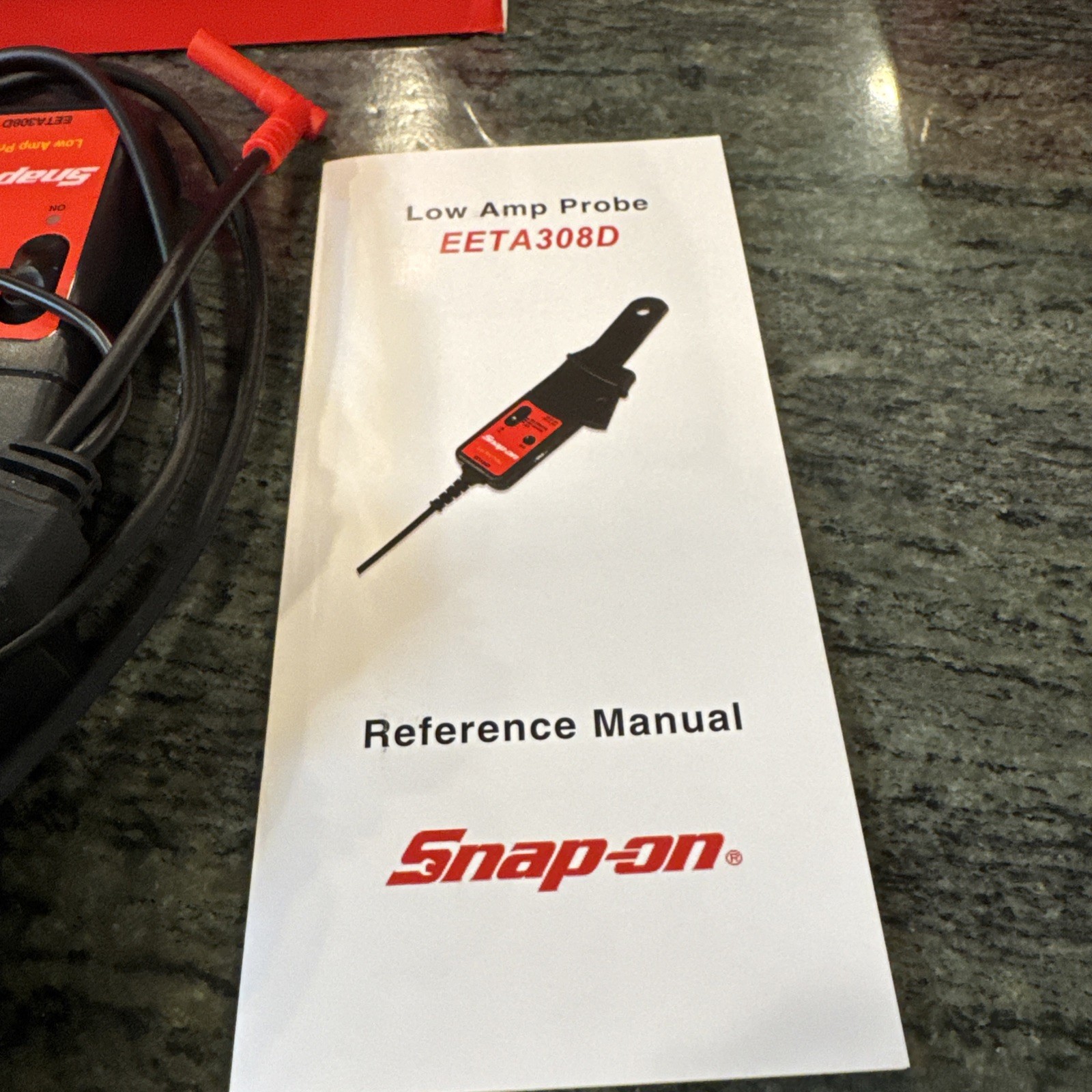 snap on eeta308d precision low amp ac/dc probe new