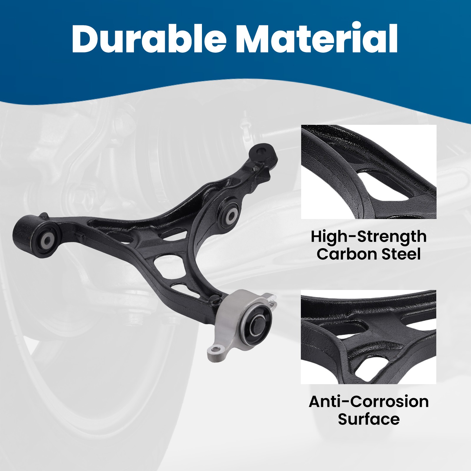 2x Front Lower Control Arm for 2011 2012-2015 Jeep Grand Cherokee Dodge Durango