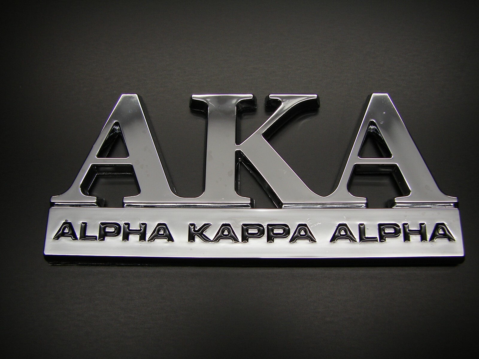 ALPHA KAPPA ALPHA CAR EMBLEM STICKER LOGO DECAL Fraternity & Sorority EMBLEMS