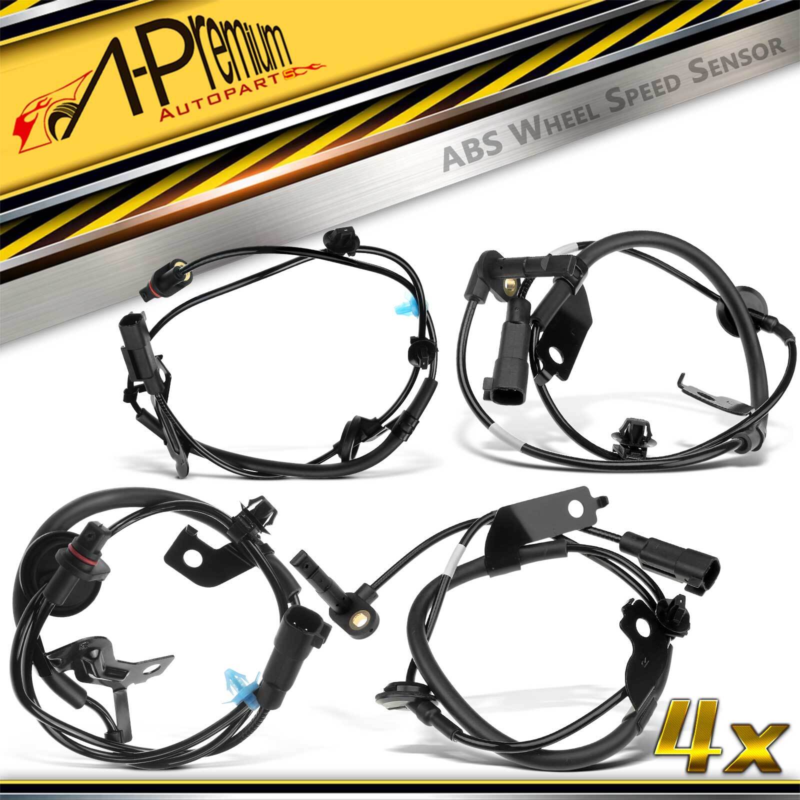 A-Premium 4x F&R ABS Wheel Speed Sensors for Mitsubishi Lancer Outlander Sport