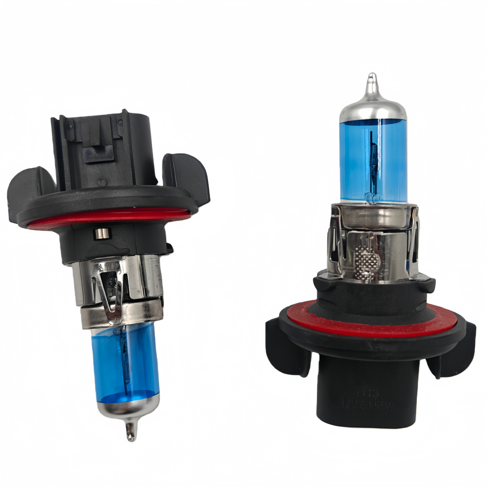 2PCS H13/9008 Halogen Headlight Bulbs Kit High/Low Beam 5000K Warm White Bright