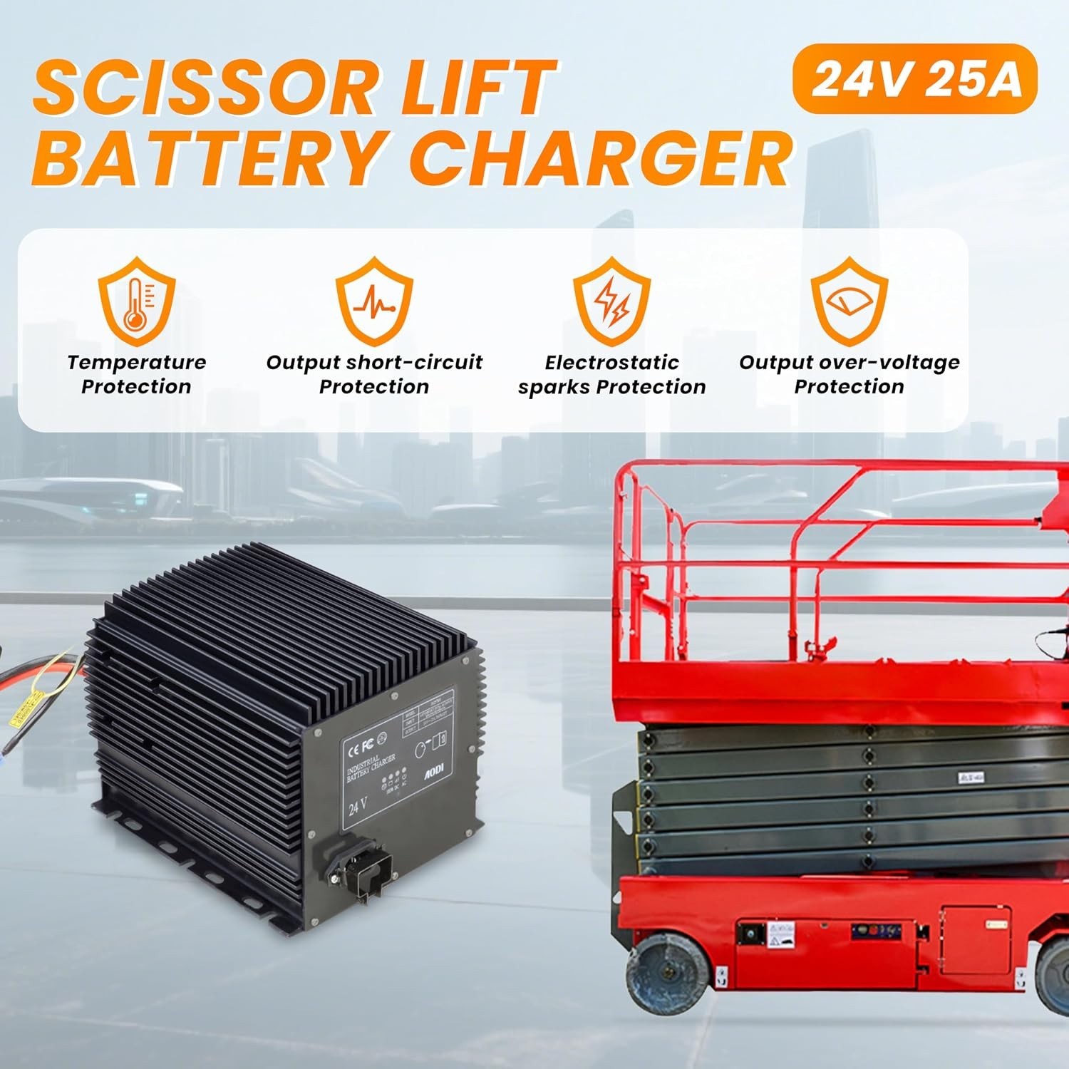 Smart Charging Technology for Aerial Work Platforms