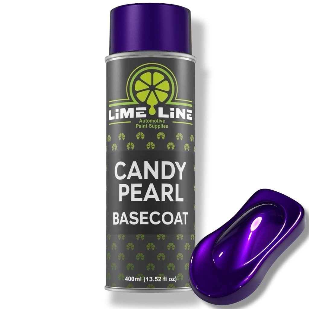 LiME LiNE Automotive Candy Pearl Basecoat – Grimace Purple Spray Paint – 13.5 Oz