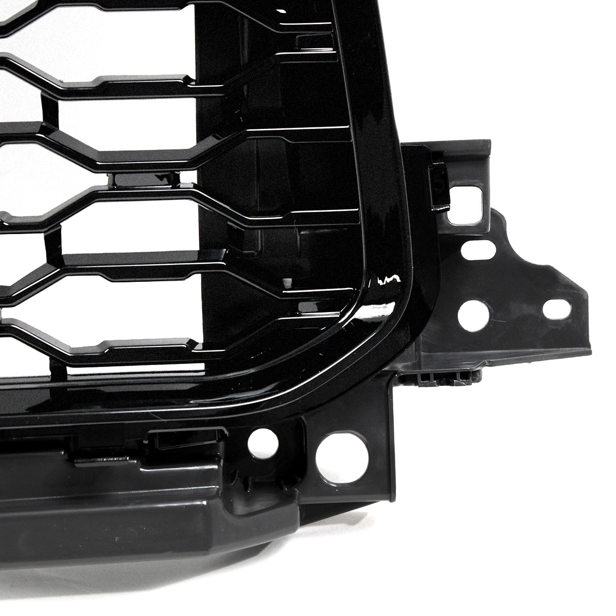 Diamond Black Front Bumper Grille For 2019-2024 Ram 2500 3500 Tradesman Limited