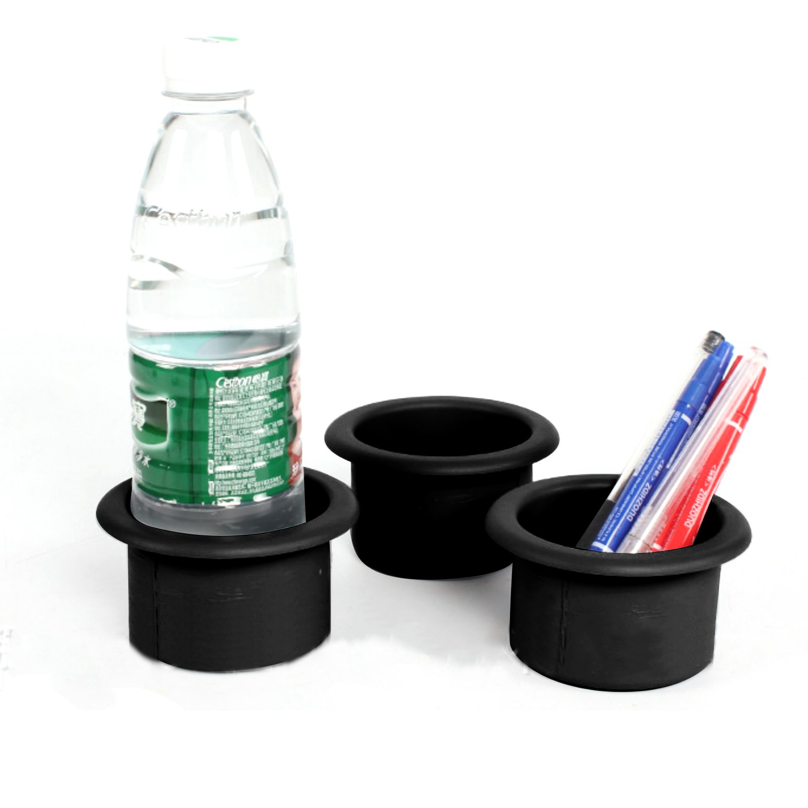 3* Lightweight Plastic Cup Holders For Boat RV Car Truck Inserts Universal Size