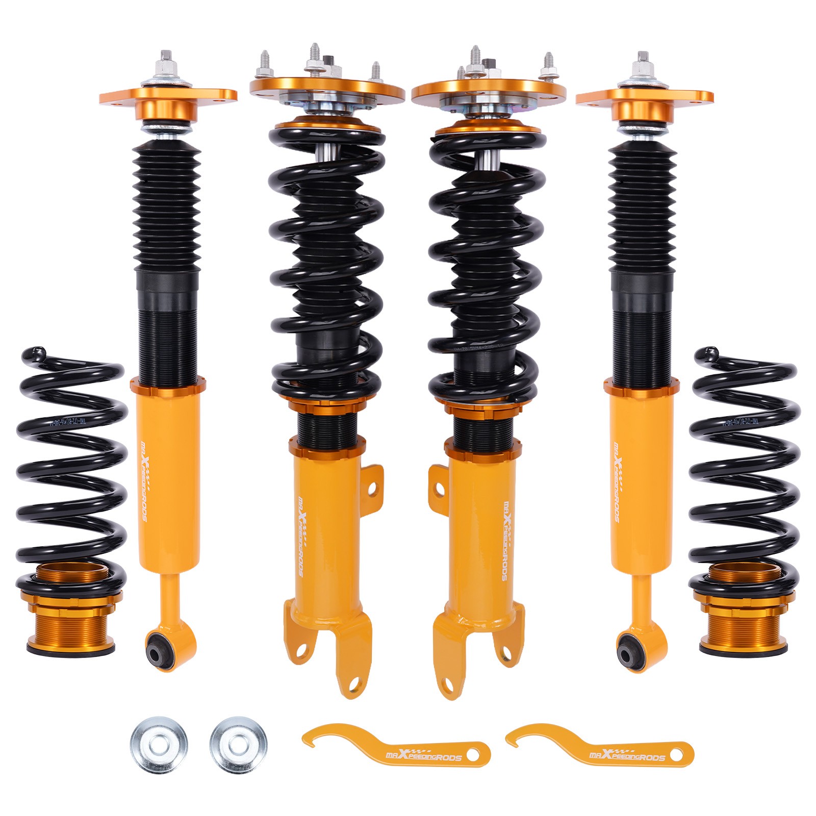MaXpeedingrods Lowering Coilover + Front Upper Camber For Dodge Challenger 11-23