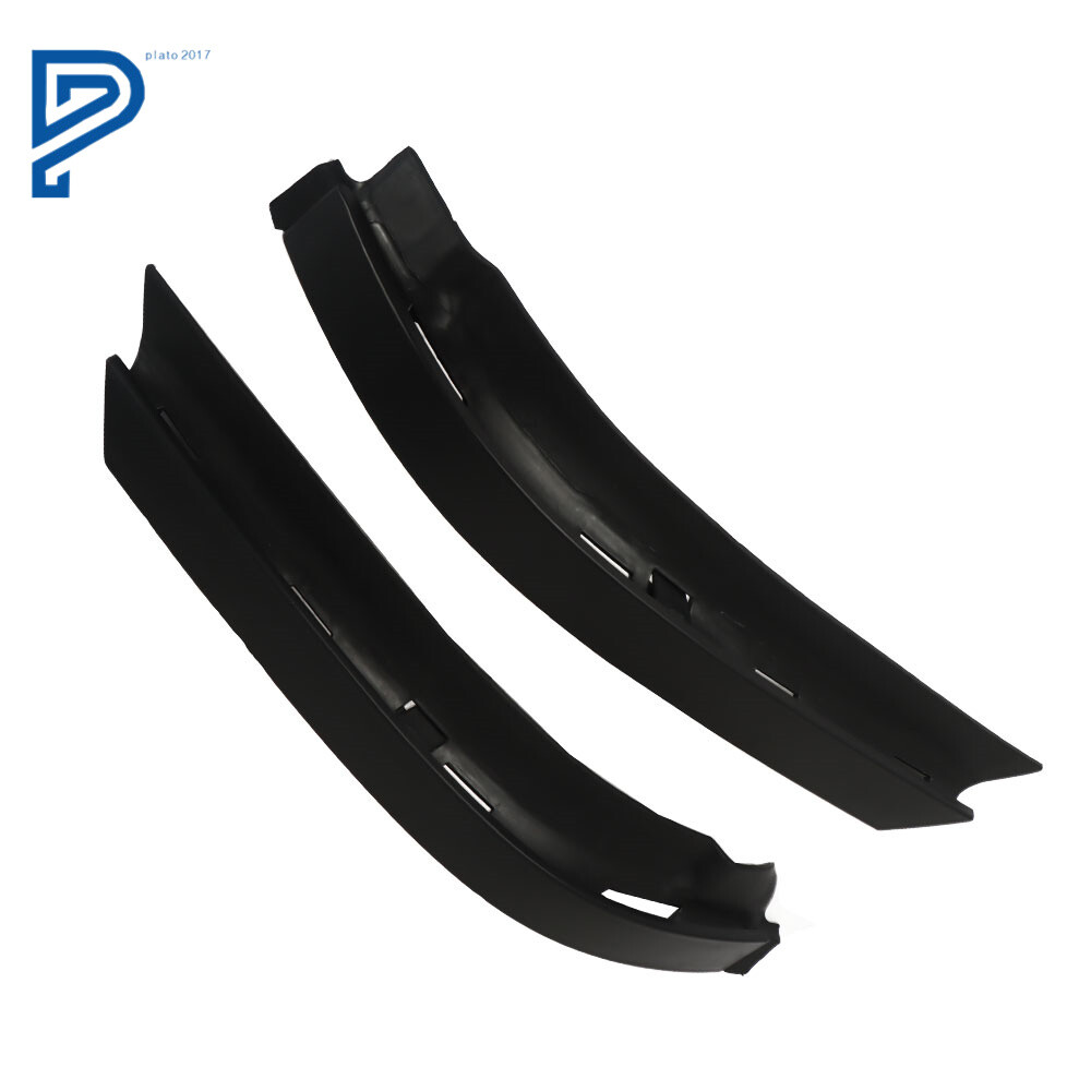 Pair Front Upper Bumper Filler Panel for 2016-2018 Chevrolet Silverado 1500