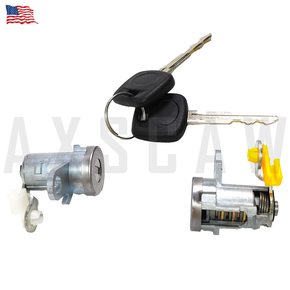 6905135070 Front Left ＆ Right Door Lock Cylinder With Keys For Toyota 1995-2004