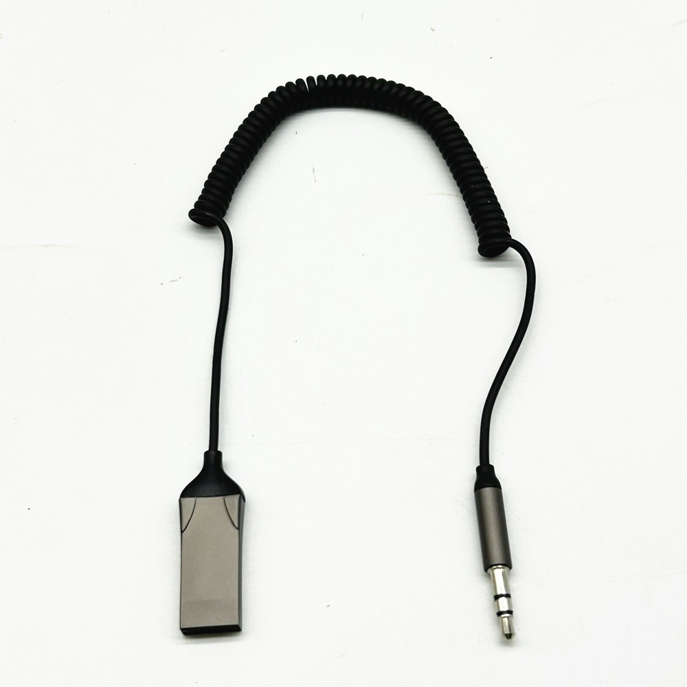 Bluetooth 5.0 AUX Audio Adapter Cable Car 3.5mm Jack Music Handsfree Receiver