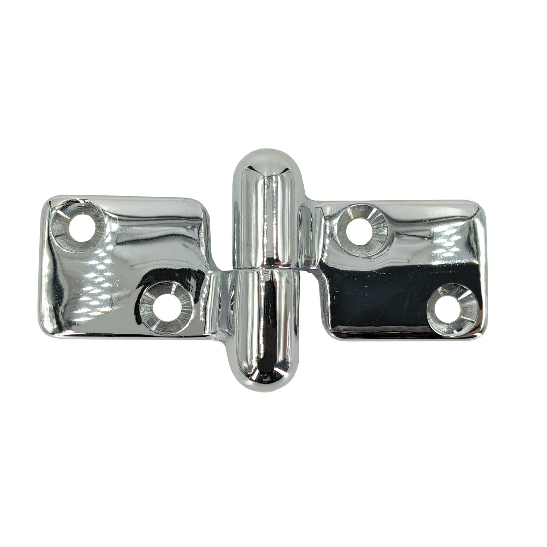 Chrome Plated CA377 Brass Motor Box Take Apart Hinge – Boat OEM {2 Pieces}