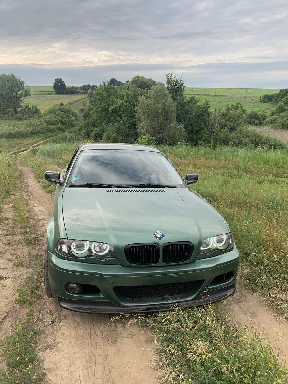 bmw E46 CSL Front lip spoiler M3 bumper Splitter BEST FIT csl spoiler