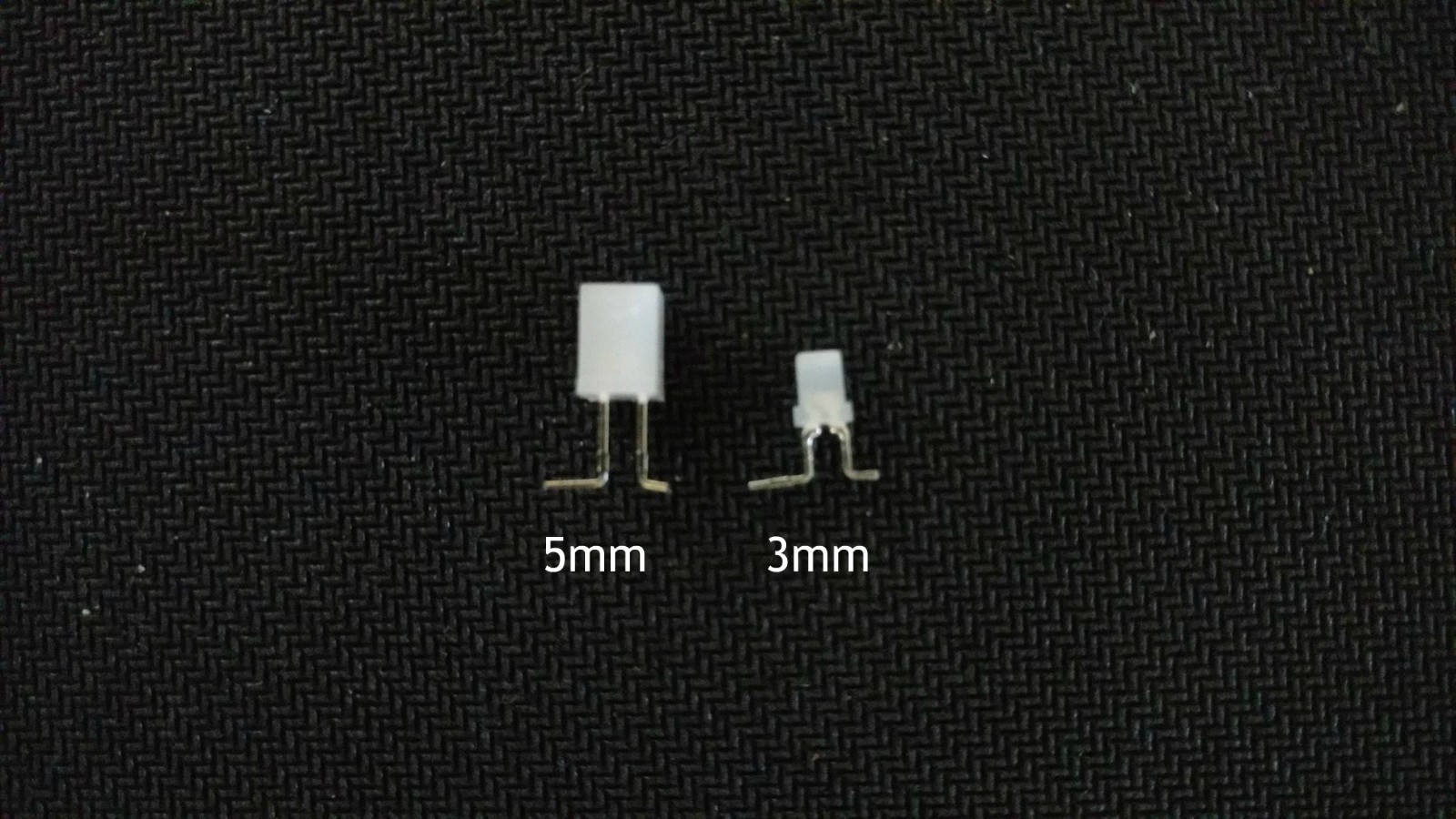 Warm White 3mm 12v LED Cubes for GM Dash Bulbs Switches Built In Resistor 20 Qty