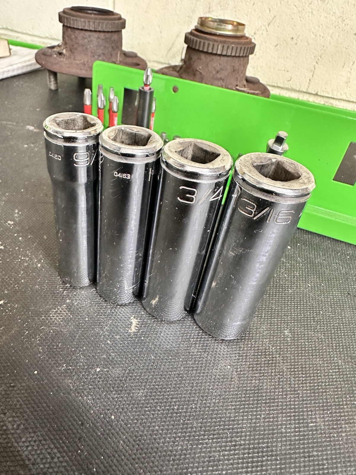 Kobalt Williams 1st Gen 1/2” Deep Sockets 9/16-13/16 04160, 04163, 04164, 04165
