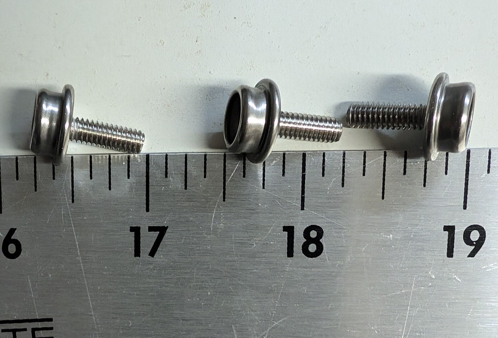 15 SNAP STUD TONNEAU, CONVERTIBLE,BOOT 1/2″ STAINLESS MACHINE SCREW 8-32 THREAD