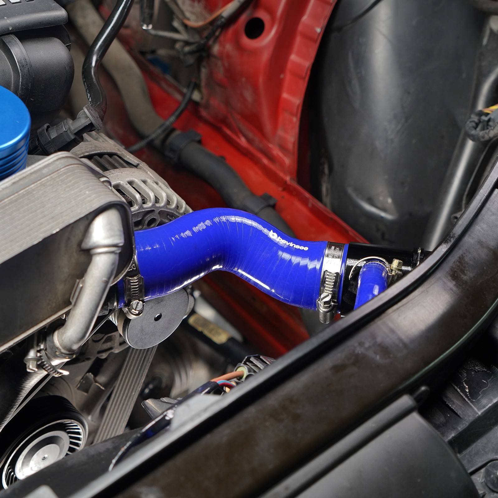 Silicone Upper & Lower Radiator Hose Kit For BMW E90 E91 E92 E93 N52N N53 Engine