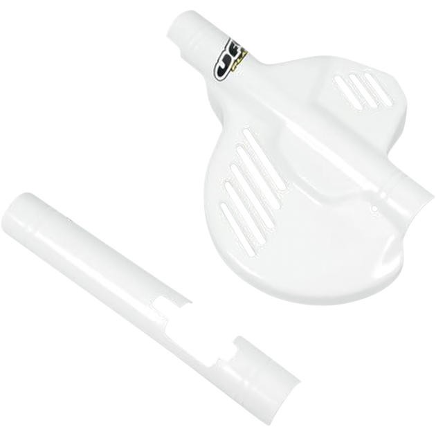 UFO Disc Cover Front White for Honda XR600R 1985-1989 HO02605041 for Honda
