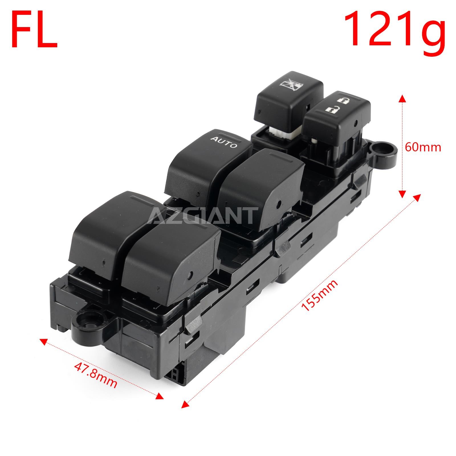 Front Left & Front Right For 2012-2020 Suzuki Power Window Master Control Switch