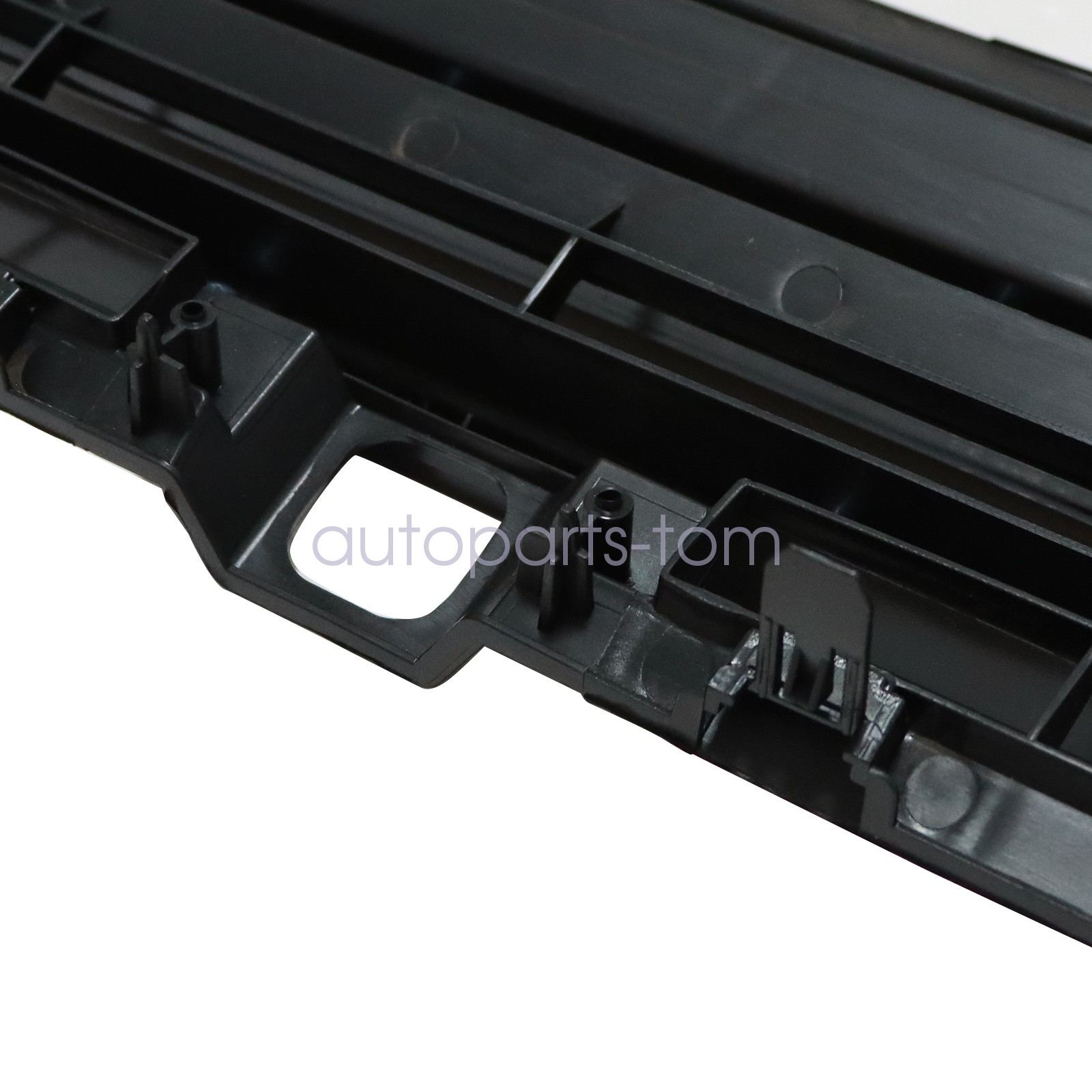 Front Upper and Lower Grille Grill For Toyota Highlander 2017-2019 Gloss Black