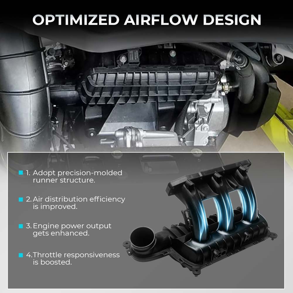 Air Box Intake Manifold Plenum Fit Can-Am Maverick MAX Turbo RR XRC 420867345