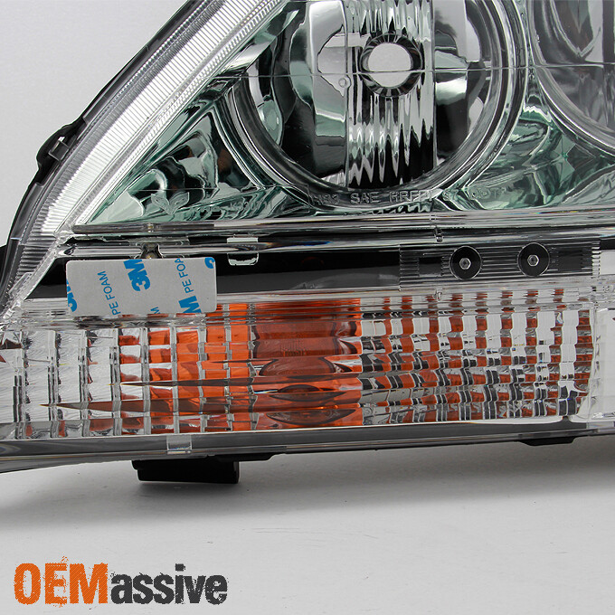 Fits 1999-2003 Lexus RX300 RX-300 Headlights Left/Right Halogen Type Headlamps