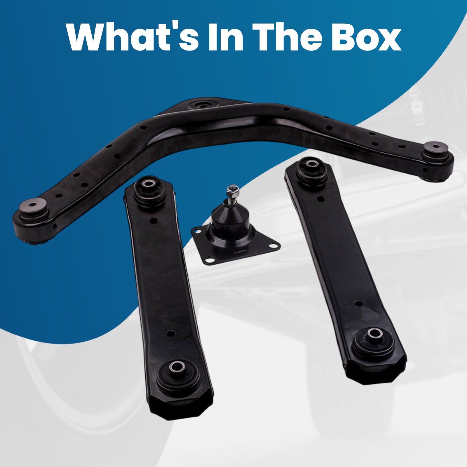 Rear Upper & Lower Control Arms for Jeep Grand Cherokee WJ 99-04 With Ball Joint